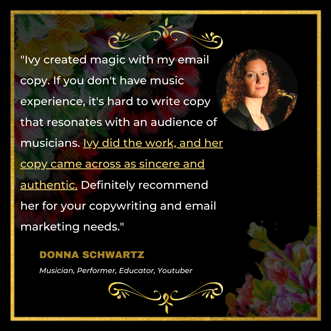Testimonial Donna Schwartz
